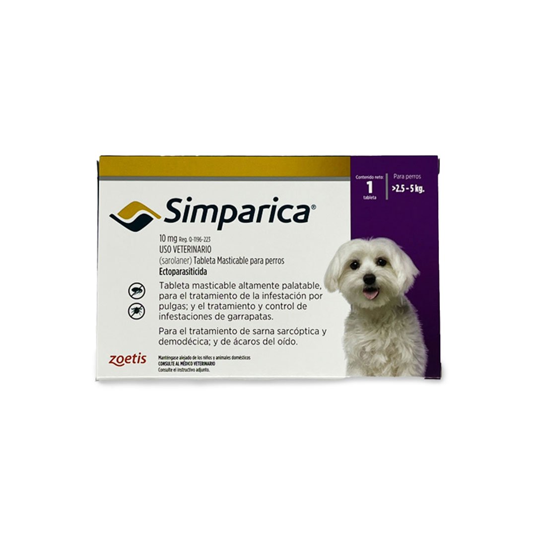 Simparica Para Perros 1 Tableta
