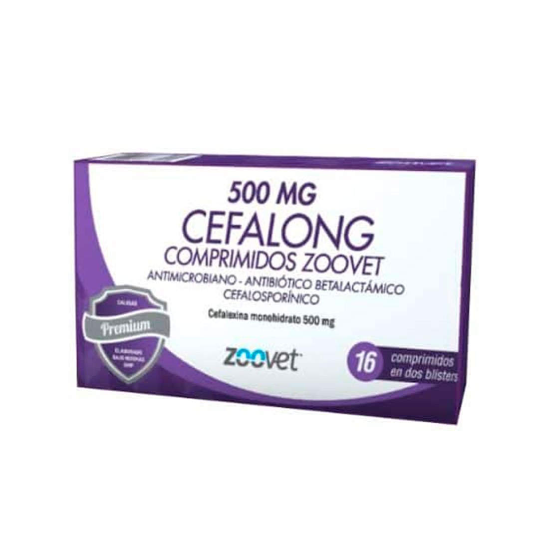 CEFALONG 500 MG 8 COMPRIMIDOS