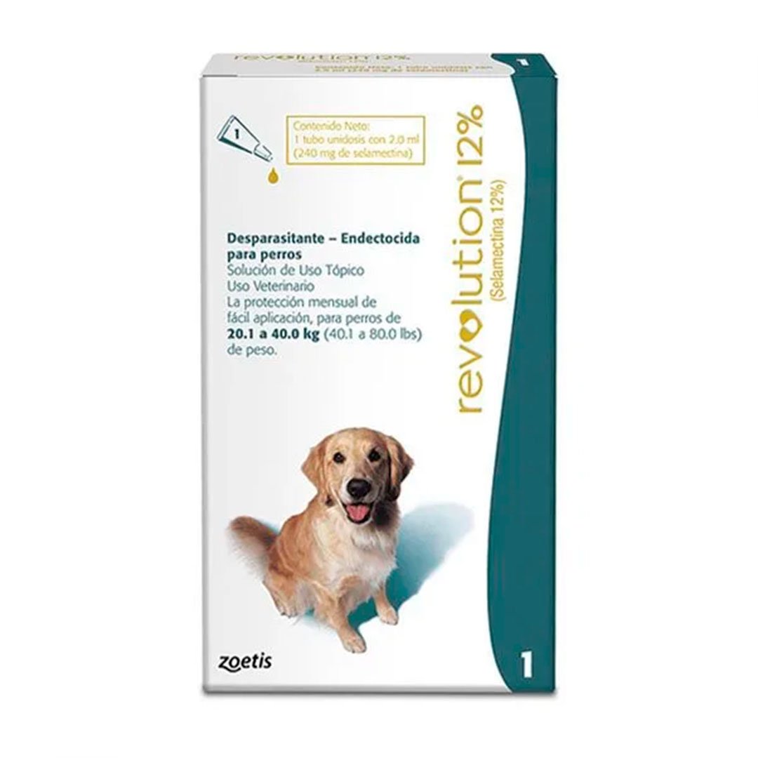 REVOLUTION 12% PERRO ANTIPARASITORIO