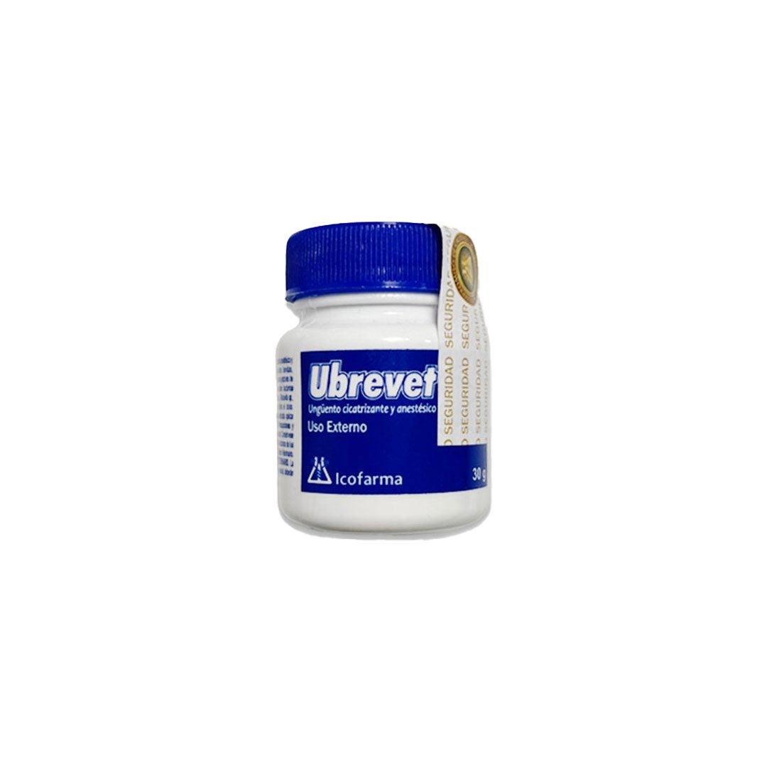 UBREVET UNGÜENTO CICATRIZANTE 30 GR