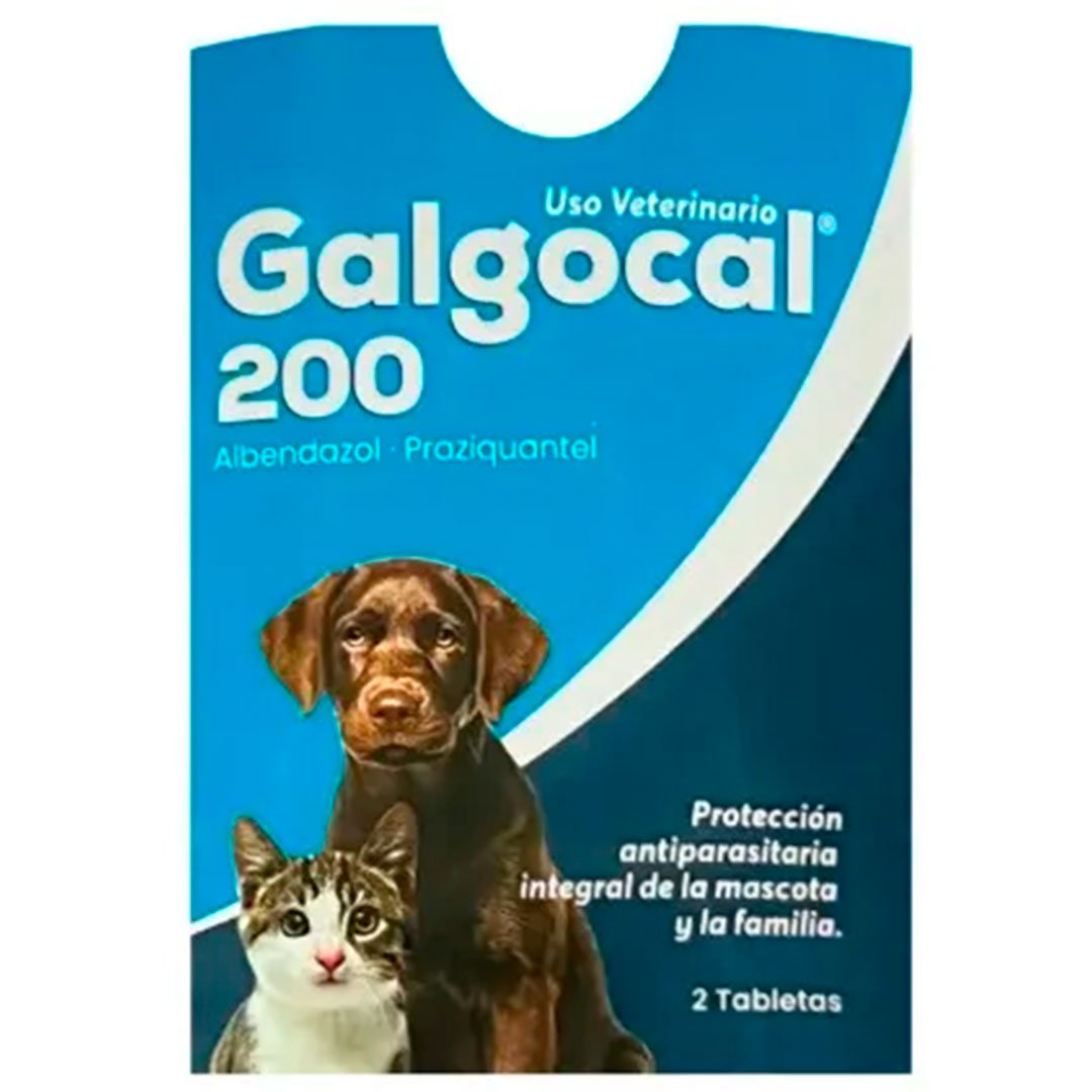 GALGOCAL ANTIPARASITORIO 2 TAB