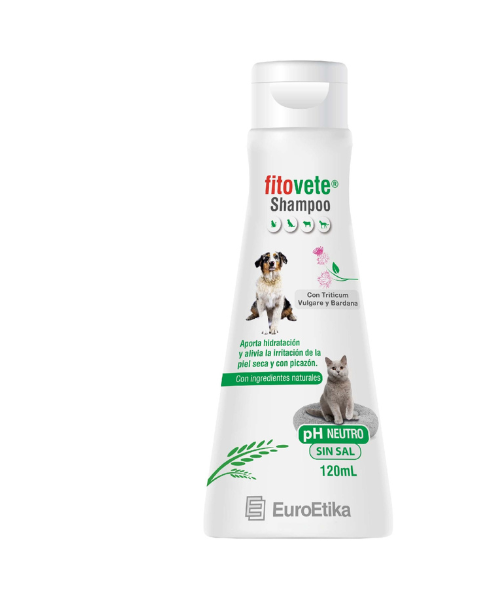 FITOVETE SHAMPOO 120ML- CANINOS Y FELINOS